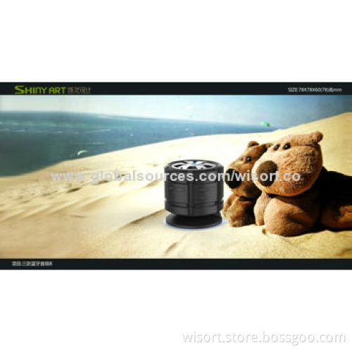 Unique Design Bluetooth Stereo Speaker with Handsfree Phone Call